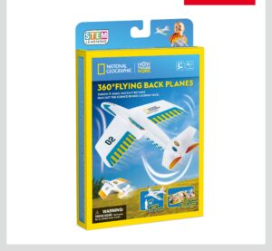 National Geography 360° Flying Back Planes