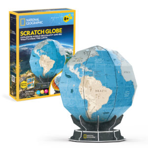 National Geography Scratch Globe